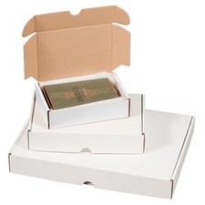 Maxi scatole per lettere cartone pieghevole scatola postale scatola pieghevole cartone per spedizioni A6 A5 A4 bianco