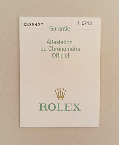 Rolex guarantee warranty - rolex,