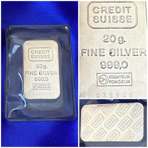 Lingot argent pur bank - lingot, credit
