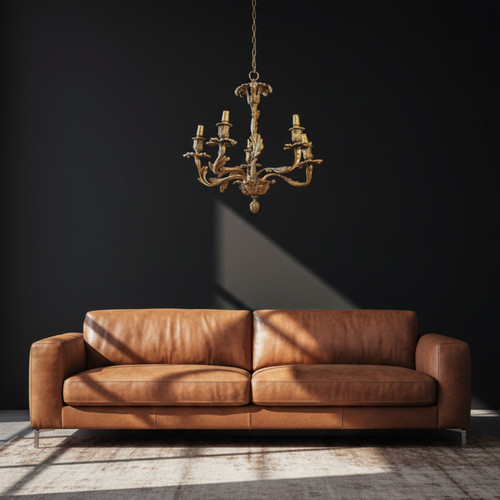 Grande lampadario antico - lampadario,
