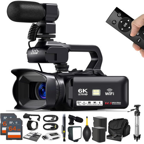 Videocamera 64mp zoom - videocamera,