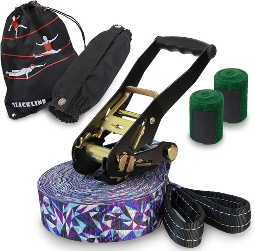 Slackline set - set, +