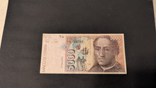 Banconota, Spagna 5000 Pesetas, Spain, XF