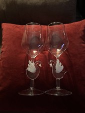 Coppia di 2 bicchieri da vino