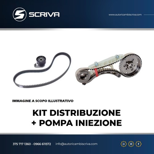 Kit distribuzione - distribuzione+kit, pompa