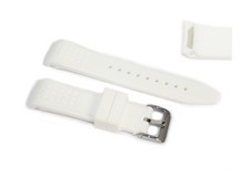 Cinturino gomma bianco