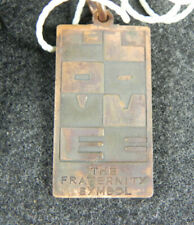 LA MEDAGLIA DELLA FRATERNITà The fraternity symbol LOVE Medaglione Ciondolo Arte