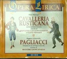 CAVALLERIA RUSTICANA - STORIA MASCAGNI PIETRO RICORDI 1993 OPERA LIRICA BROSSURA