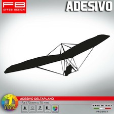 Adesivio Sticker Deltaplano
