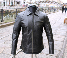 Giubbotto giacca pelle cuoio