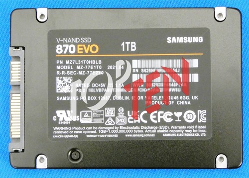 Samsung 77e1t0 870 evo 1tb - mz-77e1t0,