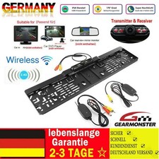 Telecamera di retromarcia senza fili 170° IR LED targa assistita parcheggio targa