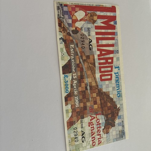 Biglietto lotteria nazionale - lotteria,