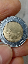 Moneta 500 lire Repubblica