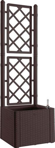 Fioriera rattan moka con