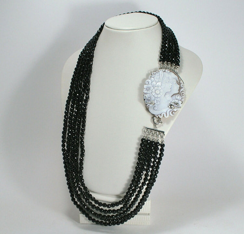 Collana argento 925 - , rodiato