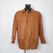 Galtrucco Milano, giacca pelle scamosciata vera pelle vintage Loro Piana