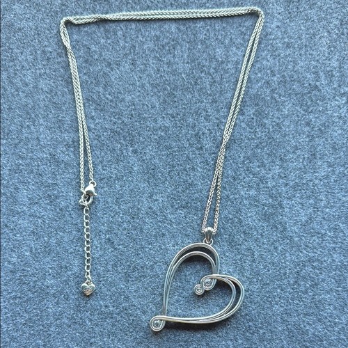 Collana cuore minimalista - , in