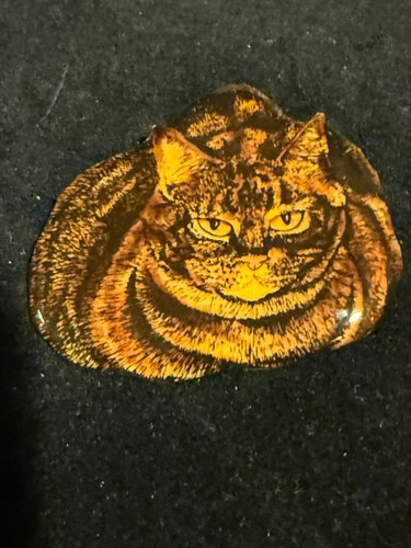 Spilla gatto vintage - , 1989