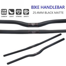 Manubrio orizzontale bici pieghevole full carbon 25,4mm*400-700MM barra monoforma