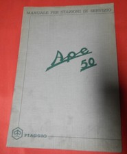 Manuale per stazioni di servizio Piaggio Ape 50