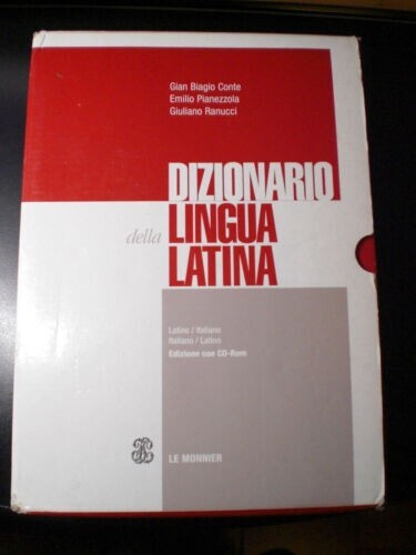 Dizionario della lingua latina - dizionario,