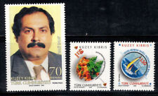 Cipro del Nord 2006 Michel 650-652 MNH 100% celebrità, alberi, vela