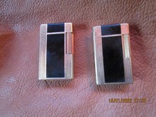 accendino dupont originale 2 pezzi in lacca,