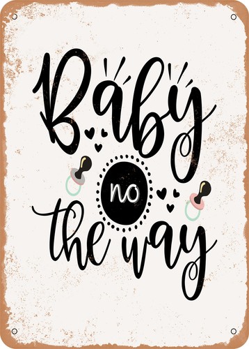 Insegna metallo baby on - insegna,
