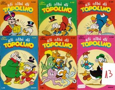 TOPOLINO ALBI  6 FUMETTI