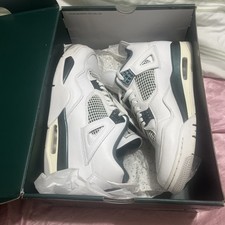Jordan 4 bianco/verde