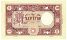 1000 LIRE CAMPIONE BARBETTI