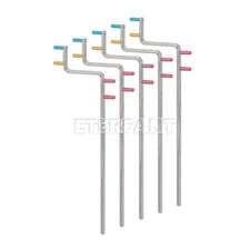 5xBraccio di mira universale con codice colore Rinn XCP-ORA Style sistema di posizionamento a raggi X