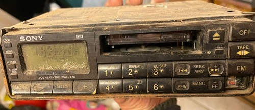 Sony 7080 autoradio - autoradio, vintage