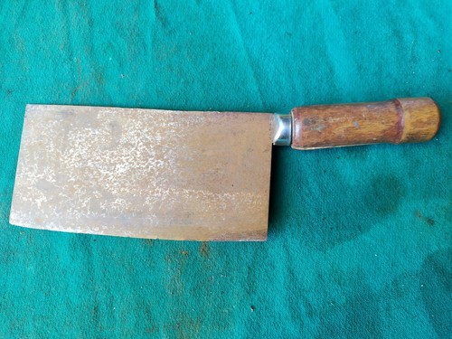Antico coltello mannaia - , falce