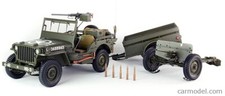 Jeep Willys MB avec remorque +