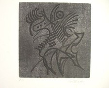 Umberto Mastroianni acquatinta