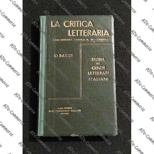 Critica letteraria - la,