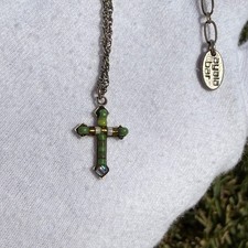 Collana catena ciondolo croce