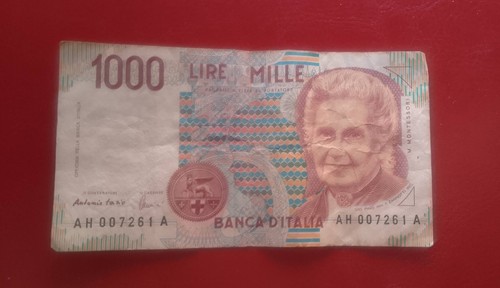 Banconota mille 1000 - banconota,