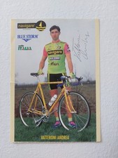 Andrea Vatteroni Autografo - Ciclismo Foto Cartolina Autographe Cyclisme