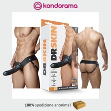 Strap on indossabile uomo dildo cavo realistico e morbido prolunga pene fallo 15