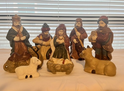 Set natività natalizia - set,