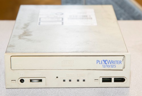 Unità vintage plextor - unità, cd-rw