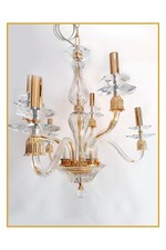 lampadario 6 luci lisa