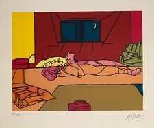 Valerio adami lithographie - adami,