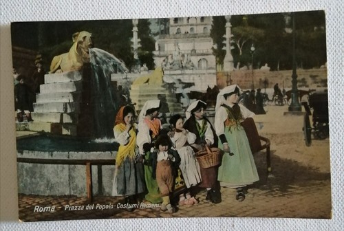 Roma cartolina piazza - cartolina, del