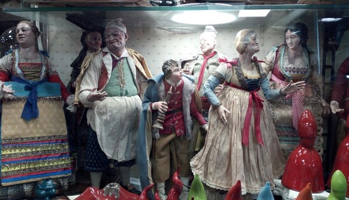 Pastori terracotta occhi - pastori, 'in