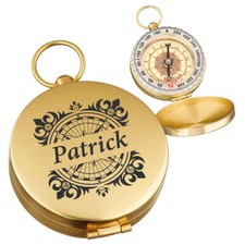 Metallo bussola oro con - metallo,