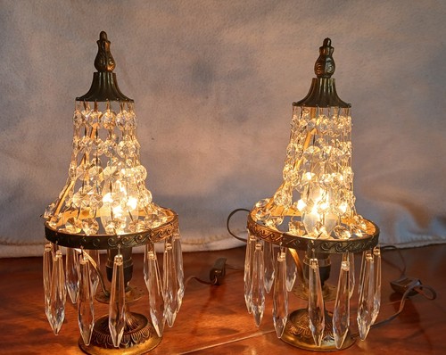 Lampadari cristalli tavolo - lampadari,